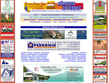 Tablet Screenshot of kaernten-internet.com